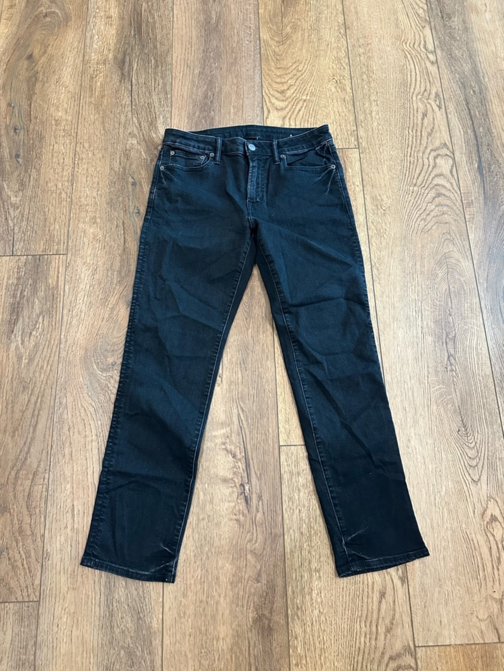 American Eagle Black Straight Jeans